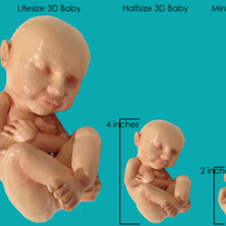 Ya es Posible Imprimir un Modelo de tu Futuro Bebé