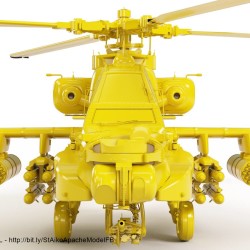 Modelos 3D Gratis LXXXVII | Helicóptero Apache Longbow