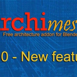 Scripts para Blender | Archimesh 1.0.0