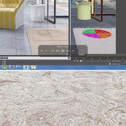 Creación de alfombras realistas con VRayFur