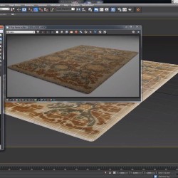 Cómo crear alfombras en 3ds Max con VRayDisplacementMod y Hair and Fur