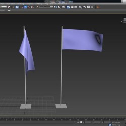 Aprende a simular banderas con 3ds Max