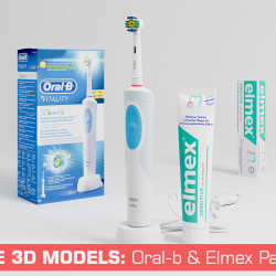 Modelos 3D Gratis CCXXIII | Cepillo de dientes eléctrico