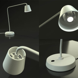 Modelos 3D Gratis CCXXIV | Lámpara Tisdag (IKEA)
