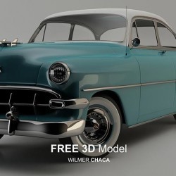 Modelos 3D Gratis CCCXXXIV | Chevrolet Bel Air