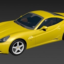 Modelos 3D Gratis CCCLXXV | Ferrari California