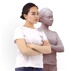 Modelos 3D Gratis CDXLIII | Mujer escaneada en 3D