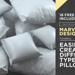 Cómo crear variaciones de almohadas con Marvelous Designer