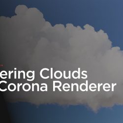 Rendering clouds with Corona Renderer 6