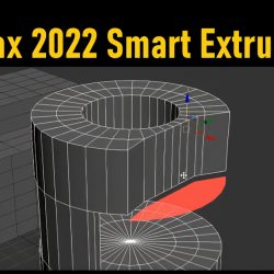 Smart Extrude in 3ds Max 2022