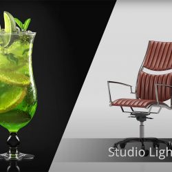 Working with studio lighting in V-Ray