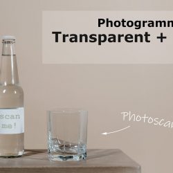 How to photoscan glass