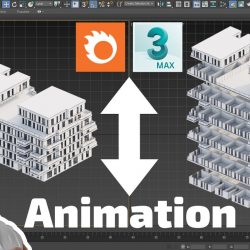 How to animate a building in 3ds Max