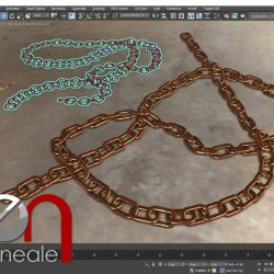 Modeling a parametric chain in 3ds Max