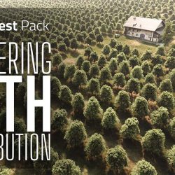Using Forest Pack 8’s Path Distribution effects