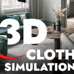 Creating different objects with cloth simulation in 3ds Max