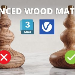 Advanced Wood material in 3ds Max