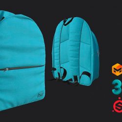 Modeling a backpack from start to finish