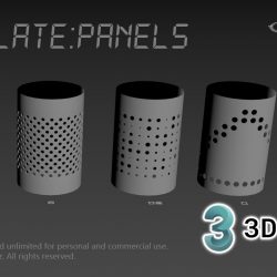 Modeling perforated panels in 3ds Max