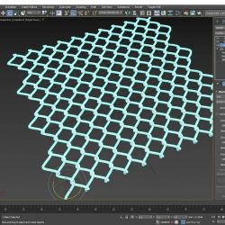 Modeling a chain link fence in 3ds Max