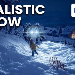 Creating a realistic snow material with V-Ray for 3ds Max