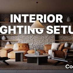 Beautiful daylight interior with 3ds Max & Corona Renderer